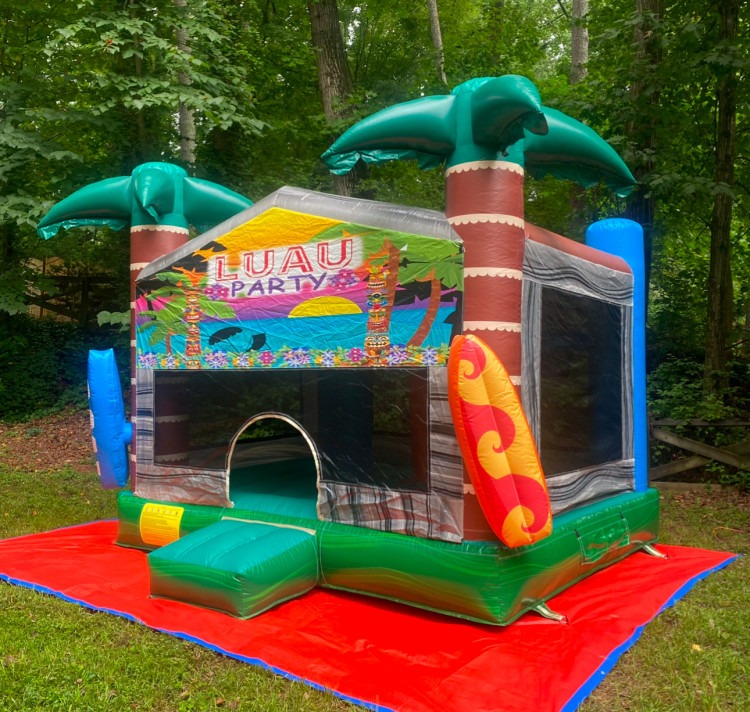 Tropical Party Bounce House